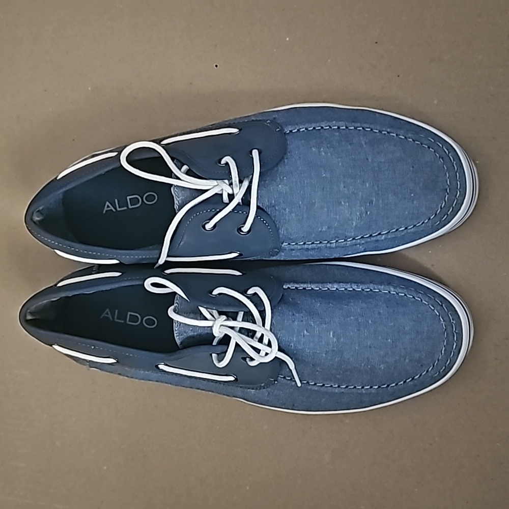 ALDO Loafers Blue & White Casual Shoes Men’s Size 14